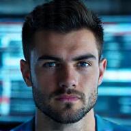 Data Analyst looking at weather data screens